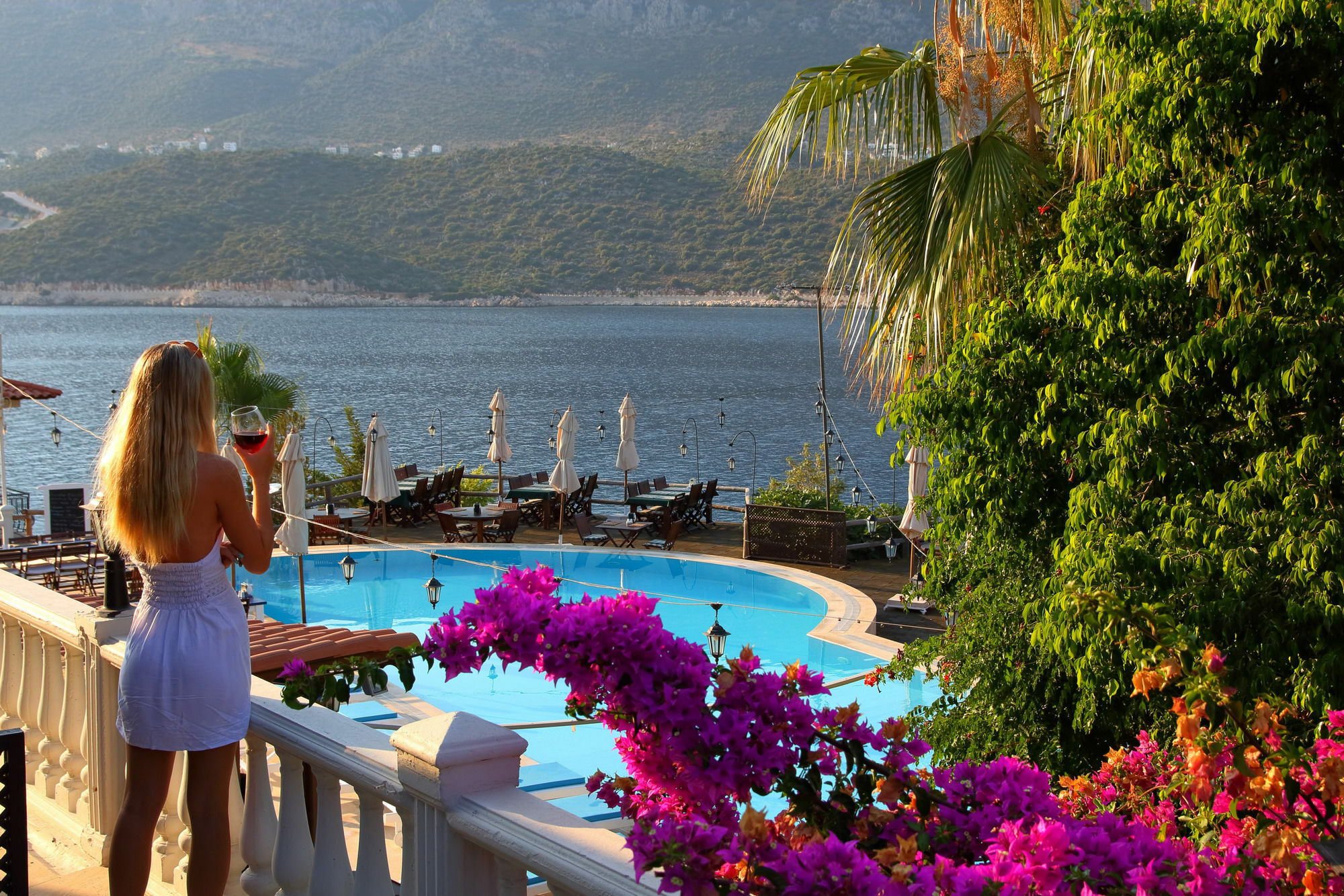 Club Hotel Barbarossa Kaş Exteriér fotografie
